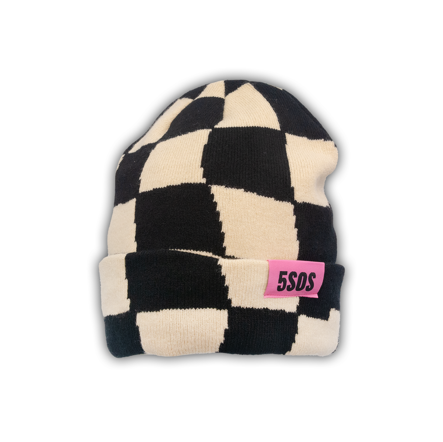 Obey top checkered beanie
