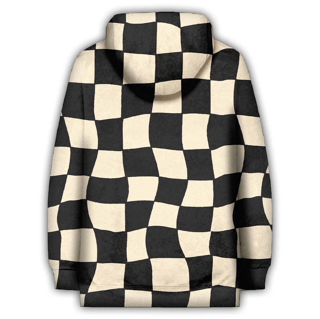Hoodie checkered 2025